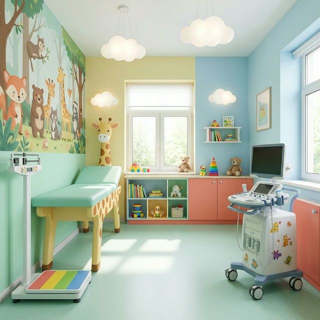 Espace pédiatrique bienveillant à Dakar